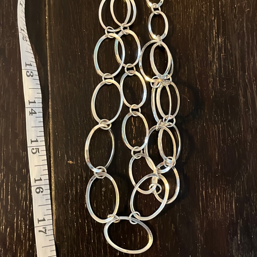 Silver necklace